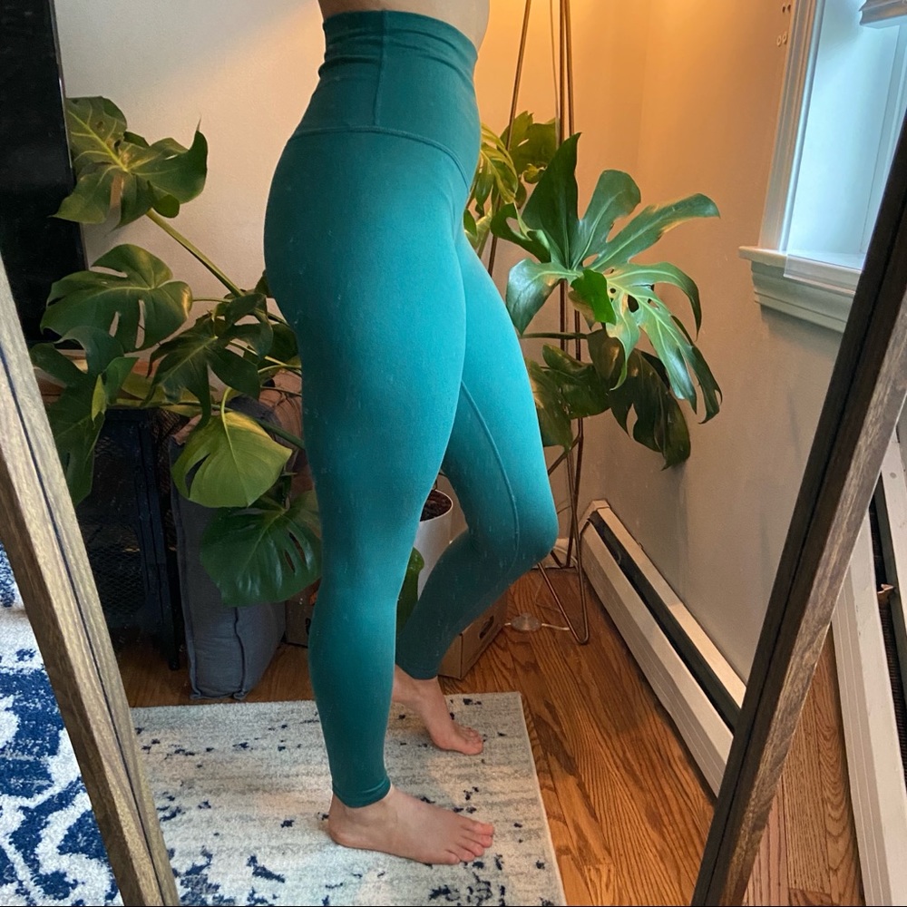Barre3 x DYI Emerald Green Leggings
